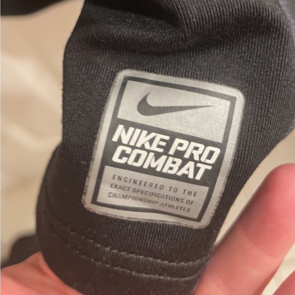 Nike pro combat dri fit long sleeve training shirt XXL - Picture 3 of 6